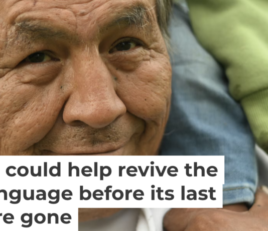 There are fewer than 100 speakers of the Arapaho language today. Mark Makela/GettyImages